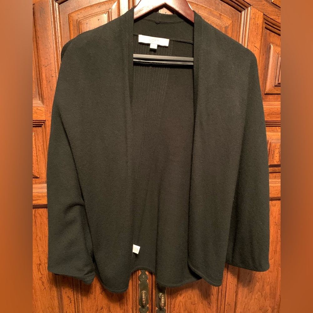 Loft black cover up Size Small